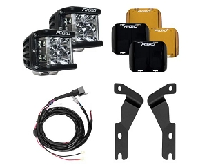 RIGID 16-23 TACOMA A-PILLAR LIGHT KIT, INCLUDES D-SS FLOOD
