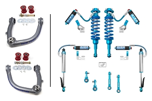 TOTAL CHAOS LIFT KIT W/ FRONT & REAR 2.5 INCH DIAMETER ADJUSTABLE KING SHOCKS - 6TH GEN 4RUNNER