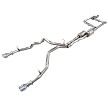 AWE 0FG 3 inch dual cat-back exhaust with Chrome Silver tips for 2025+ Ram 1500 RHO 3.0L Hurricane I6 